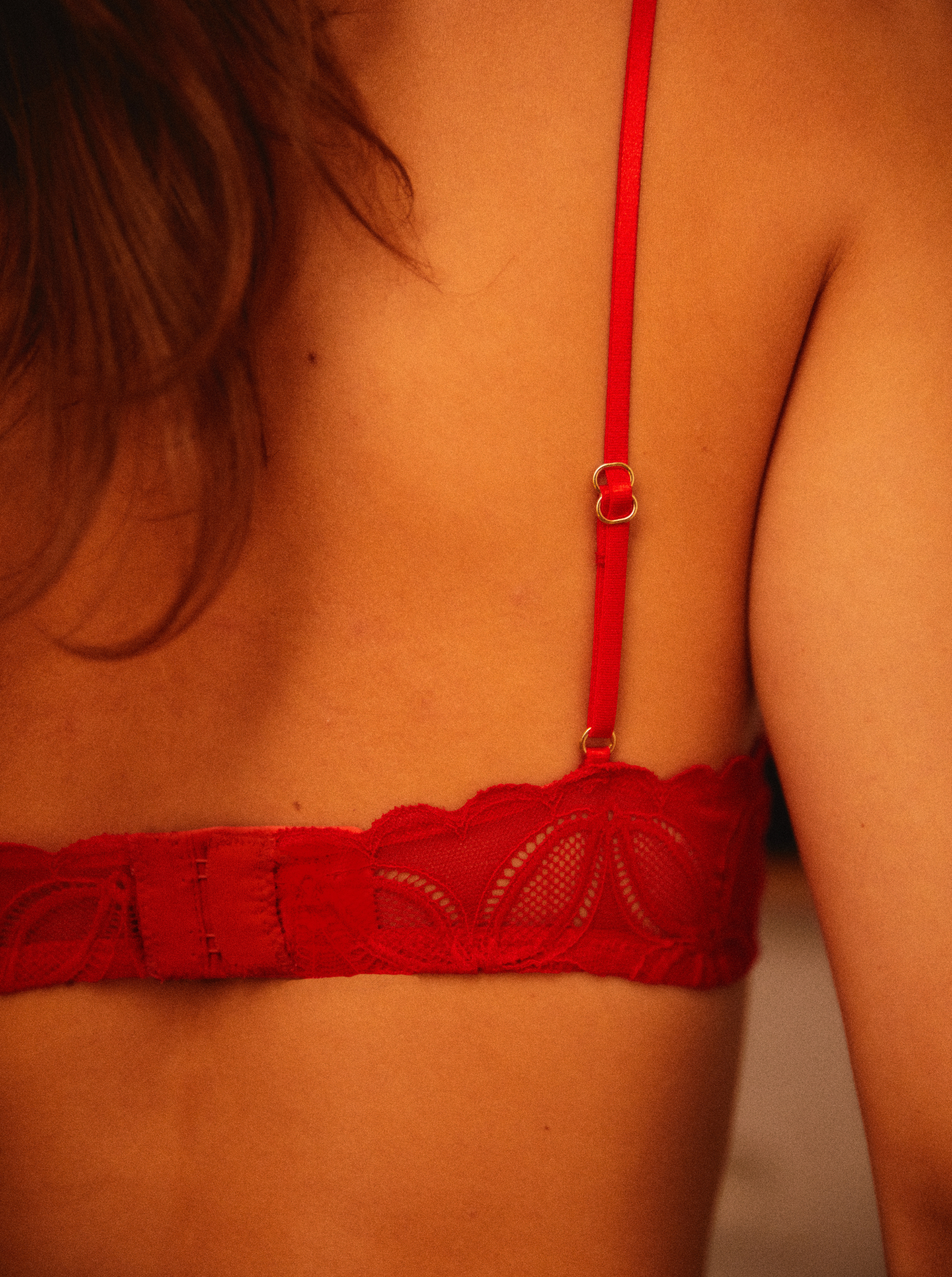 Brassière Red Rosace